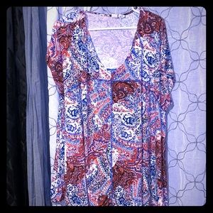 Soft plus size tee shirt